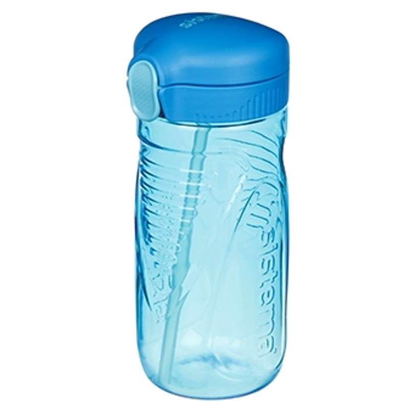 Sistema Water Bottle - Tritan Quick Flip - 520 ml. - Ocean Blue