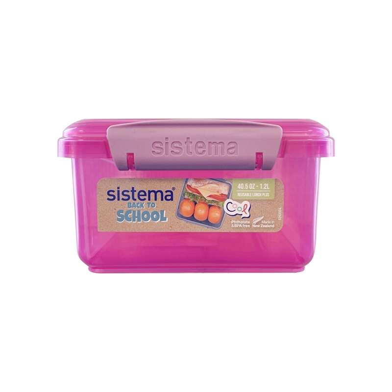 Sistema Lunch Box - Lunch Plus - 1 Compartment - 1.2L - Back to School - Cherry Blossom