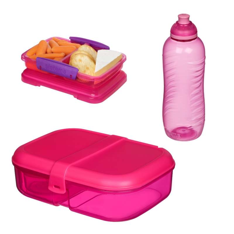 Sistema Lunchbox Sampak 1 - Pink