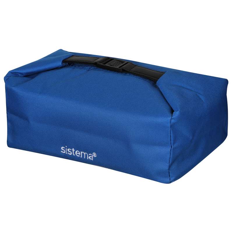 Sistema Bento Lunch Bag To Go Cooler Bag - Ocean Blue
