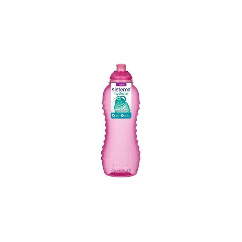 Sistema Drink Bottle - Twist'n'Sip Squeeze - 460 ml - Pink