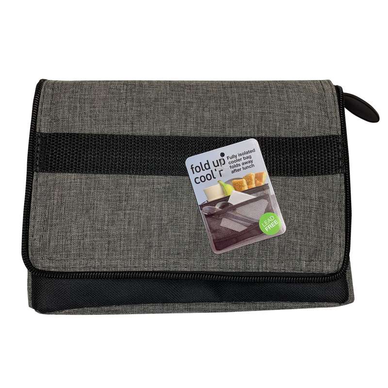 Folding Cooler Bag - Gray