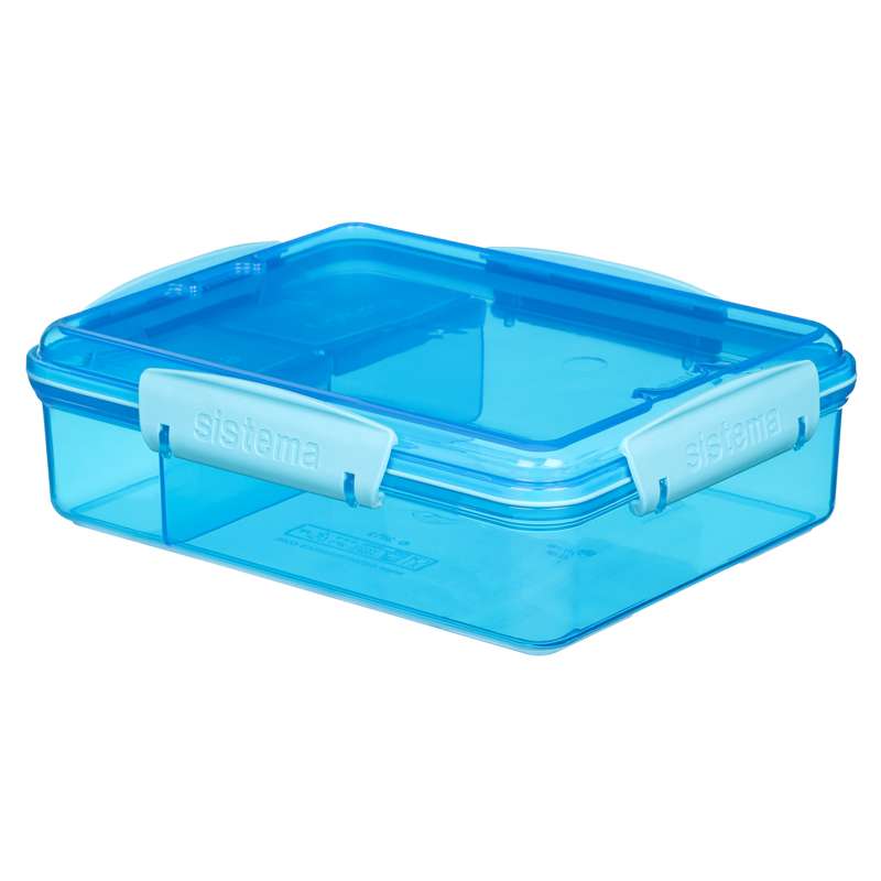 Sistema Lunchbox - Snack Attack - 3 Compartments - 975 ml - Blue