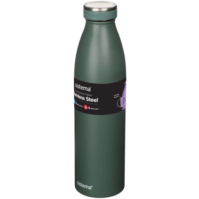 Thermos Flask - Stainless Steel - 750 ml - Nordic Green