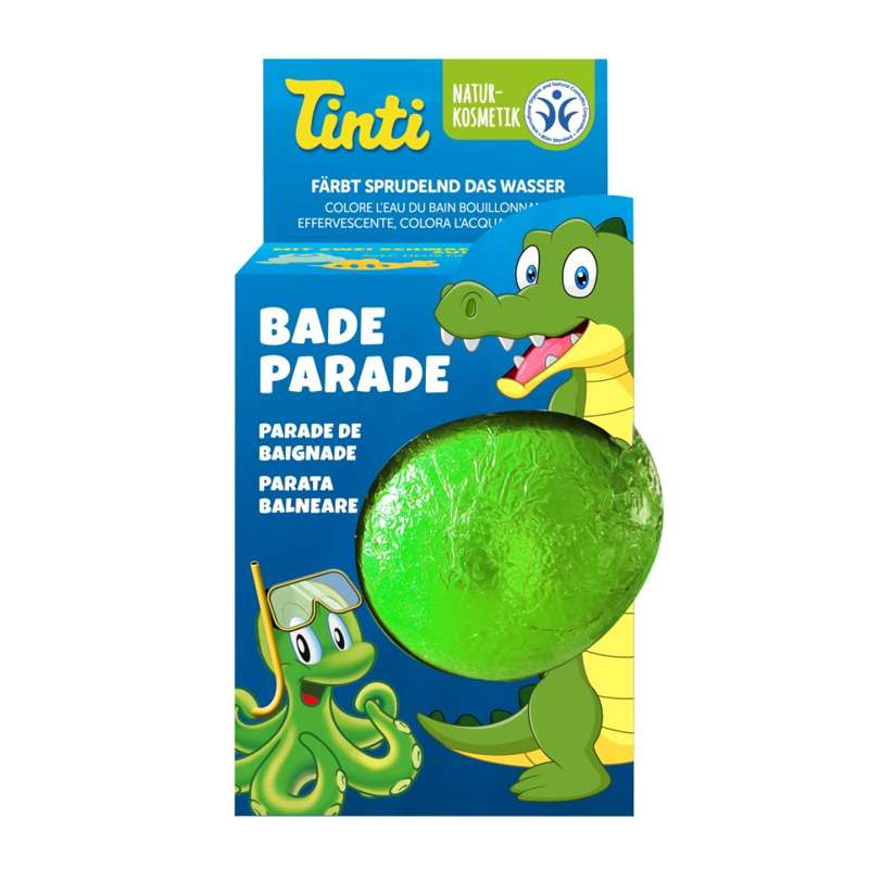 Tinti Bath Parade - Magic Ball with Bath Sponge (Green)