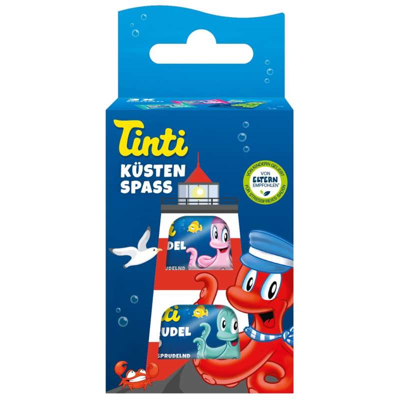 Tinti Lighthouse with Bath Fun - Crackling Bath and 2 Bath Bombs