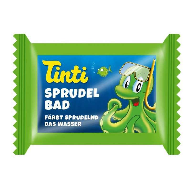 Tinti Small Bath Bomb in Blister Pack - Green