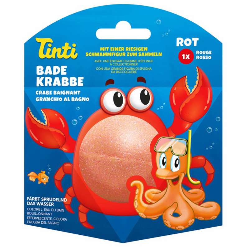 Tinti Magic Ball with surprise - Extra Large - red