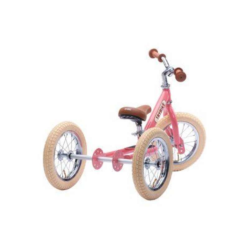 Trybike Balance Bike 3 wheels - Pink