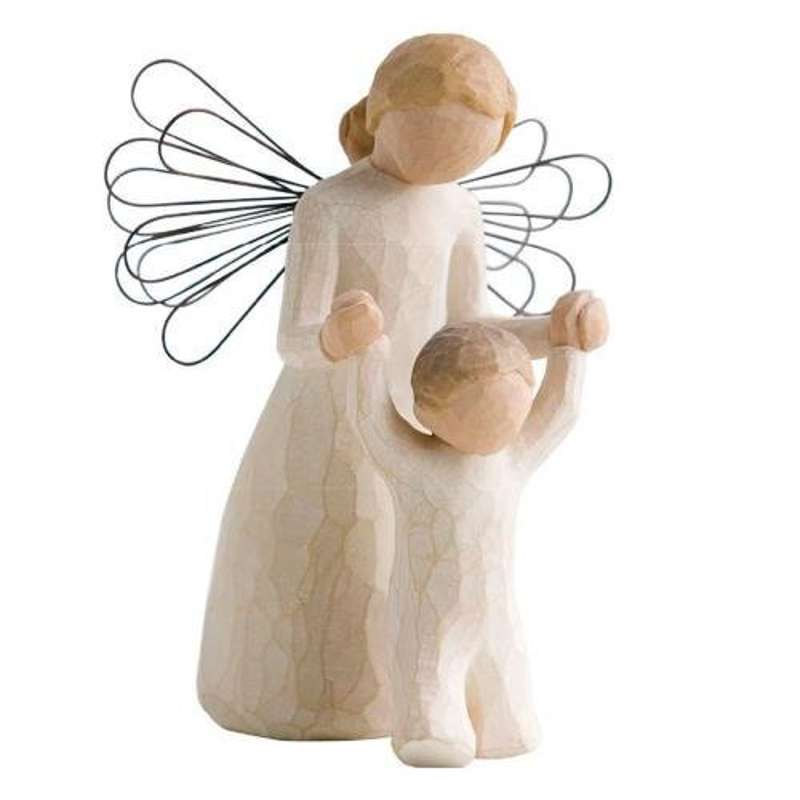 Willow Tree Guardian Angel figurine (angel with child)
