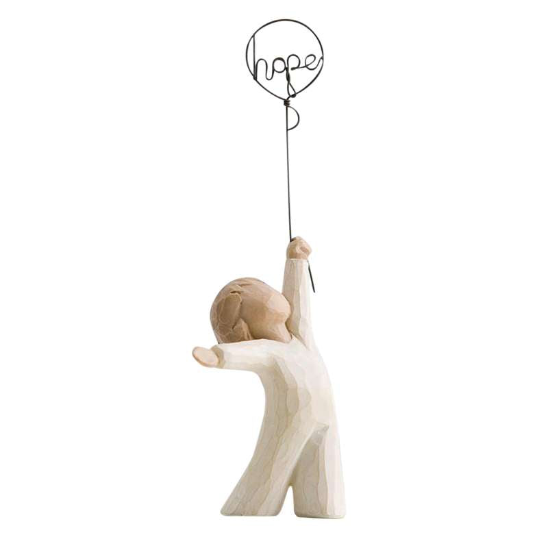 Willow Tree Hope figurine (little boy with hope balloon)