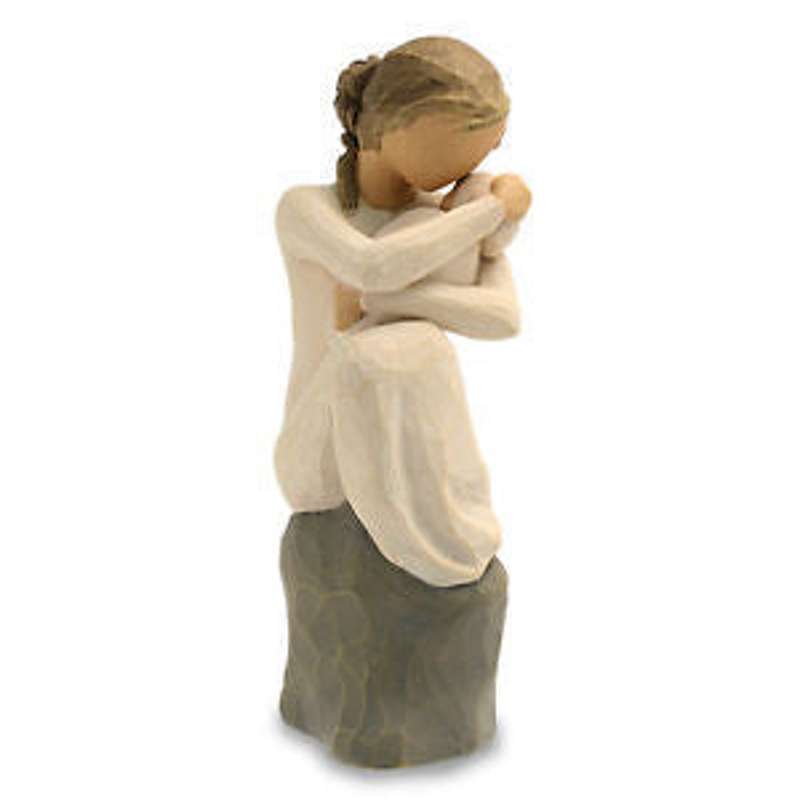 Willow Tree Guardian figurine (woman with infant)