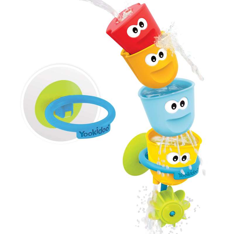 Yookidoo Bath Toy Fill 'N' Spill Action Cups