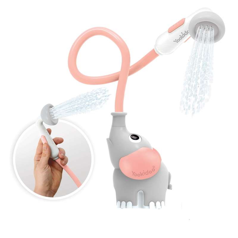 Yookidoo Bath Toy Elephant Shower - pink