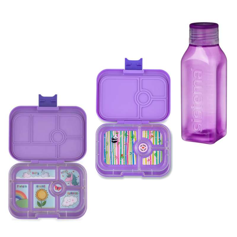 Yumbox / Sistema - Lunchbox Combo 2 (Purple)
