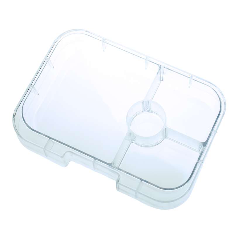Yumbox Insert Tray - Panino Tray - 4 compartments - Transparent