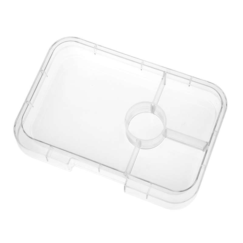 Yumbox Insert Tray - Tapas Tray - 4 compartments - Transparent