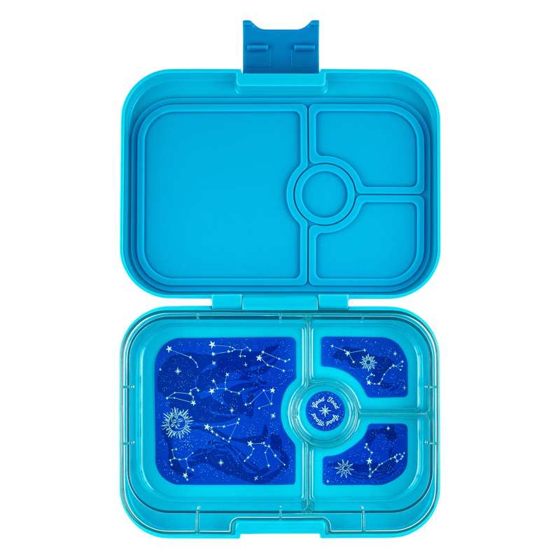 Yumbox Lunchbox - Panino - 4 compartments - Luna Aqua/Zodiac