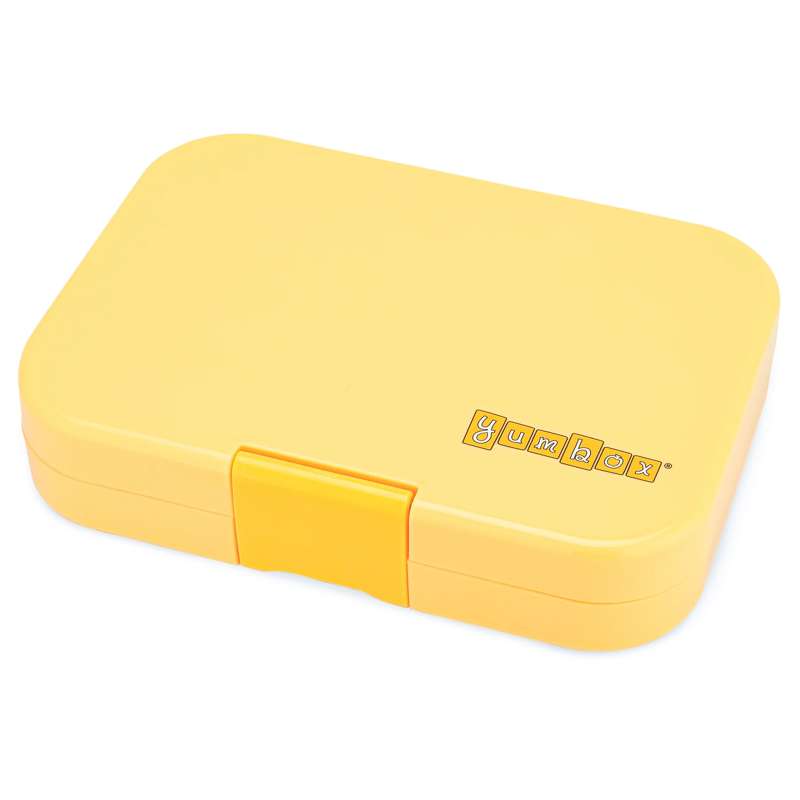 Yumbox Lunchbox - Panino - 4 compartments - Yoyo Yellow/Polar Bear