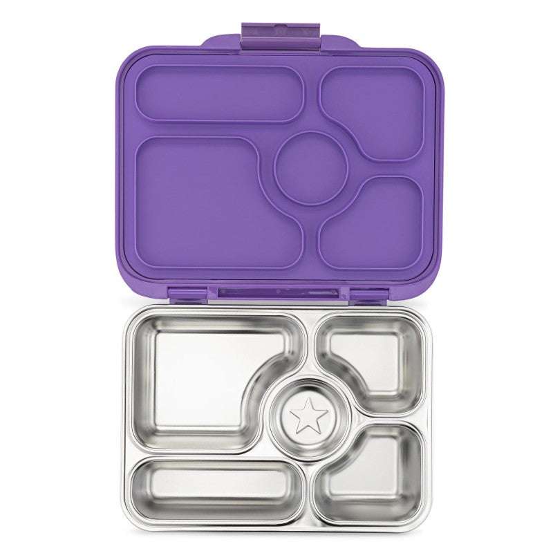 Yumbox Lunchbox - Presto Stainless Steel - 5 compartments - Remy Lavender