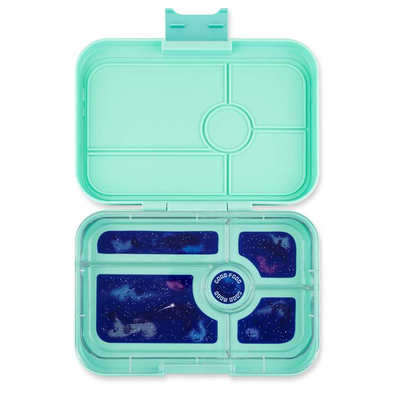 Yumbox Lunchbox - Tapas XL - 5 compartments - Bali Aqua/Space Galaxy