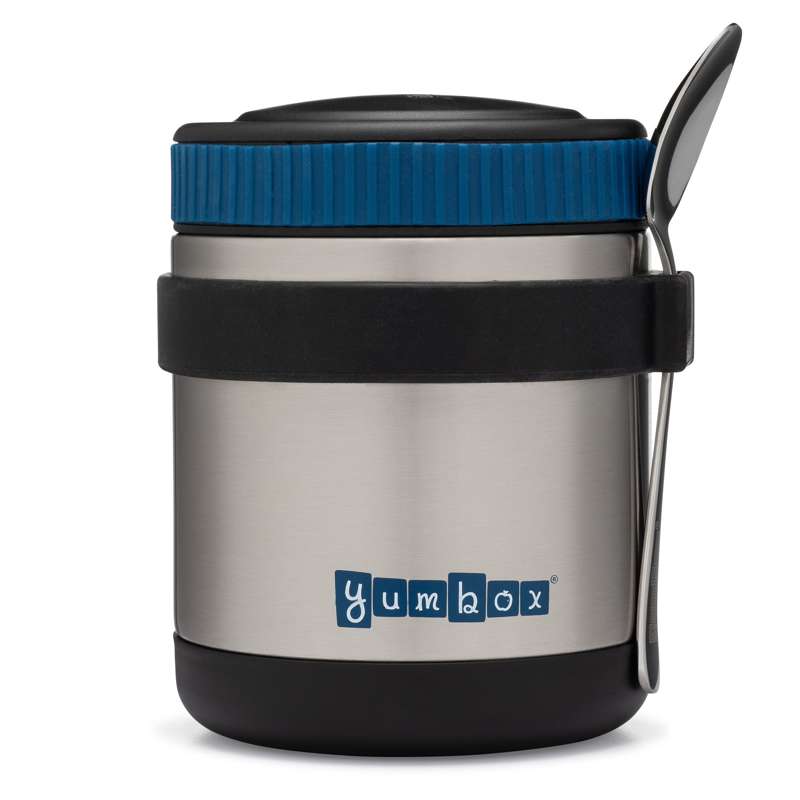 Yumbox Zuppa Thermos Food Container with Spoon - 415 ml. - Twilight Black