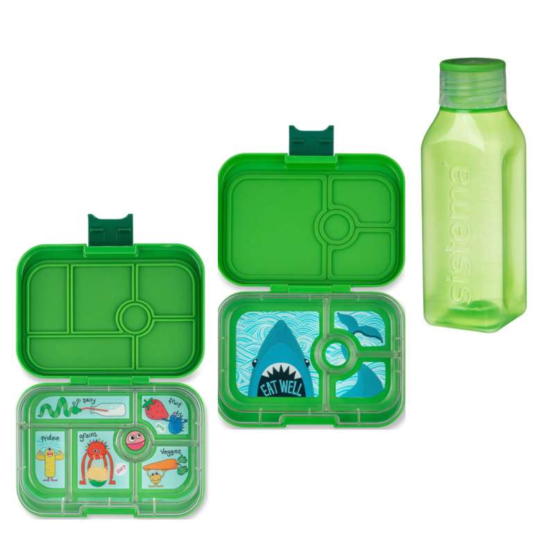 Yumbox / Sistema - Lunchbox Sample Pack 1 (Green)
