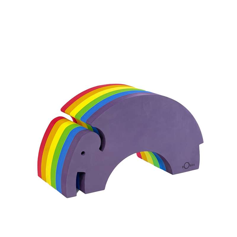 bObles Elephant large - Rainbow